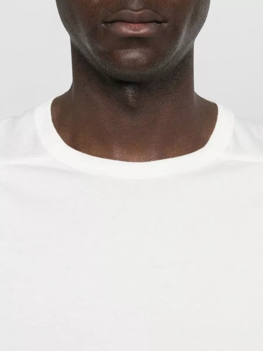 Rick Owens Temple Brad Crew Neck Short Sleeve T-Shirt