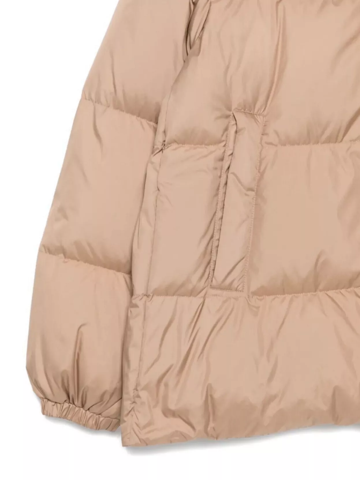 Moncler Puffer Jacket With High Collar And Pockets