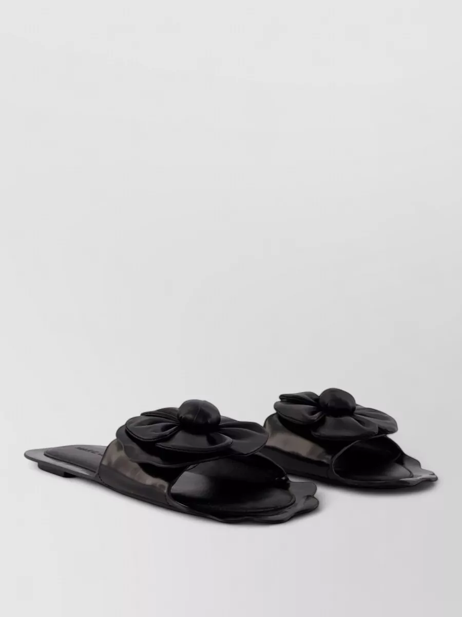 Marc Jacobs leather daisy mules
