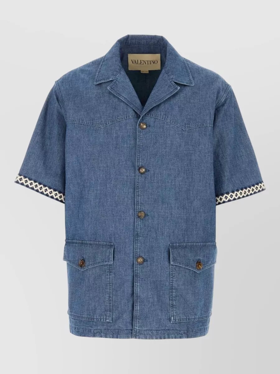Valentino Garavani denim shirt jacket