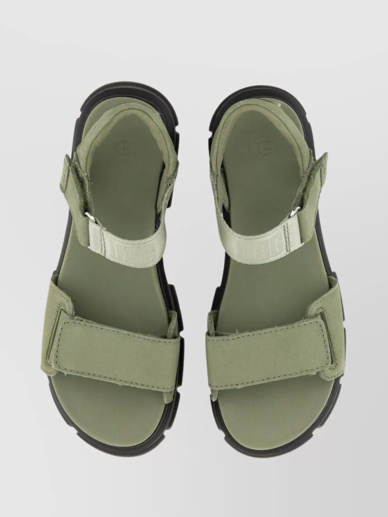 Ugg "Ashton" Open Toe Chunky Sole Sandals