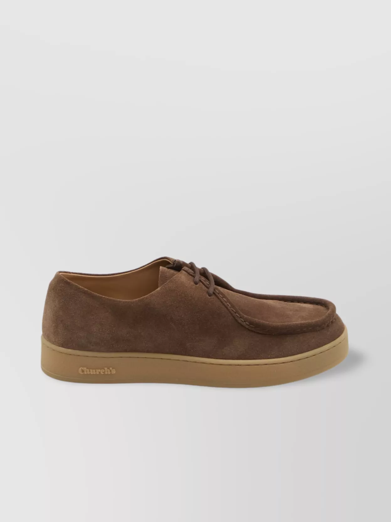 Church's Nocton Suede Lace-Up Shoes With Handmade Seam