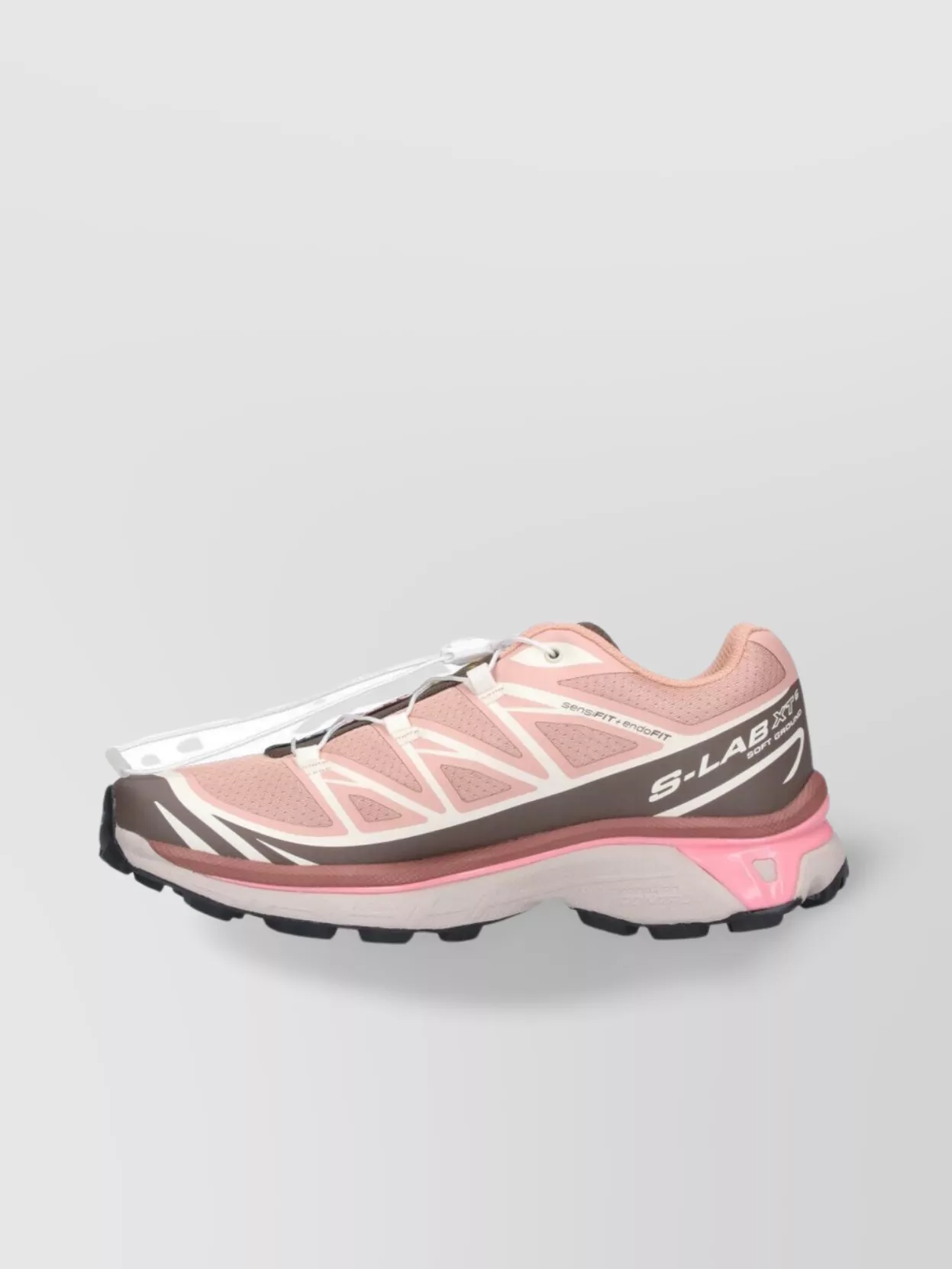 Salomon Low Top Sneakers With Mesh Upper And Rubber Outsole