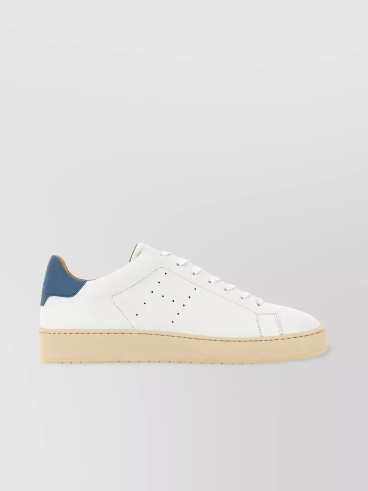 Hogan Leather Sneakers With Contrast Heel Tab