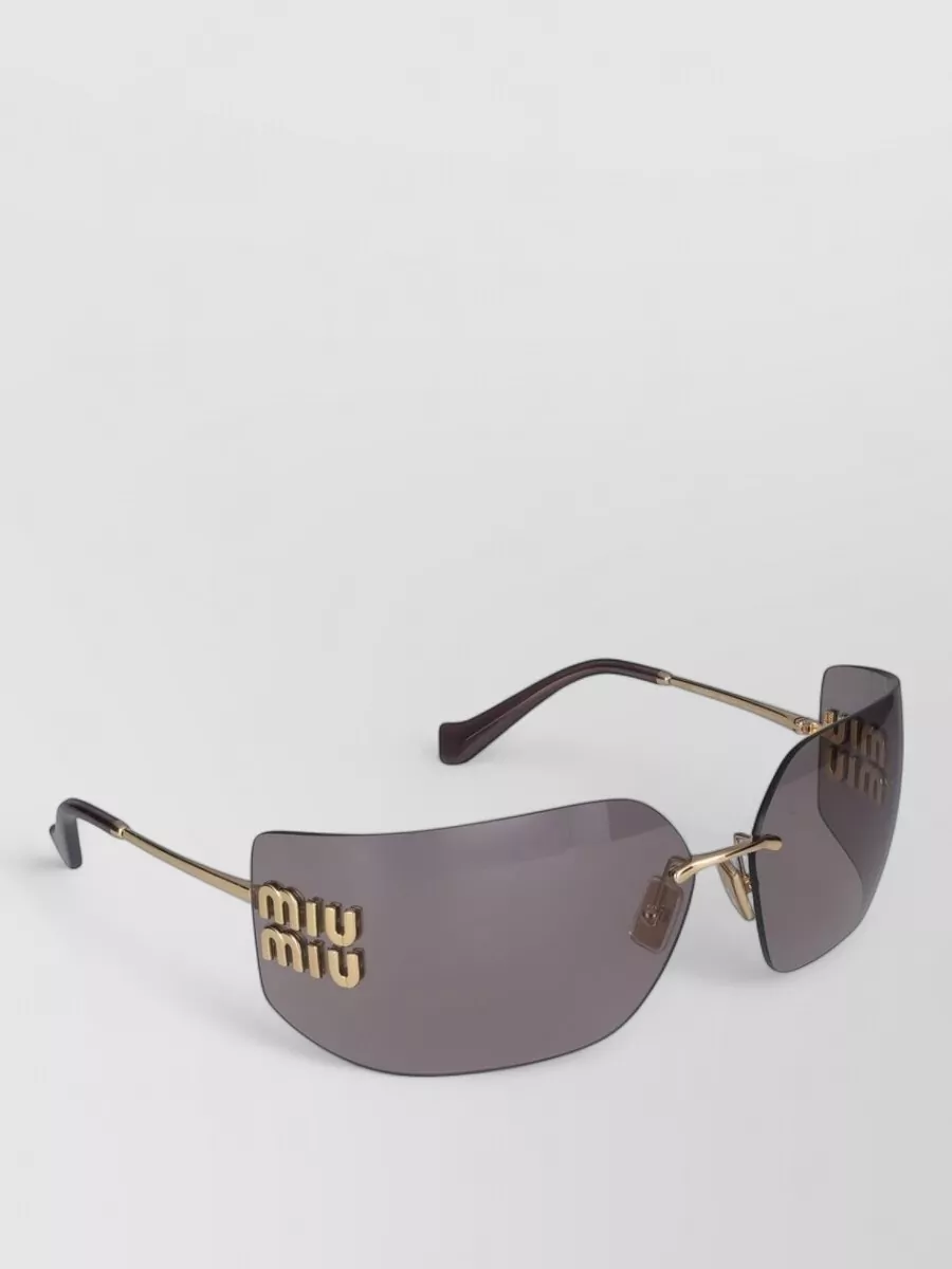 Miu Miu Sunglasses  80Mm Oversized Frame