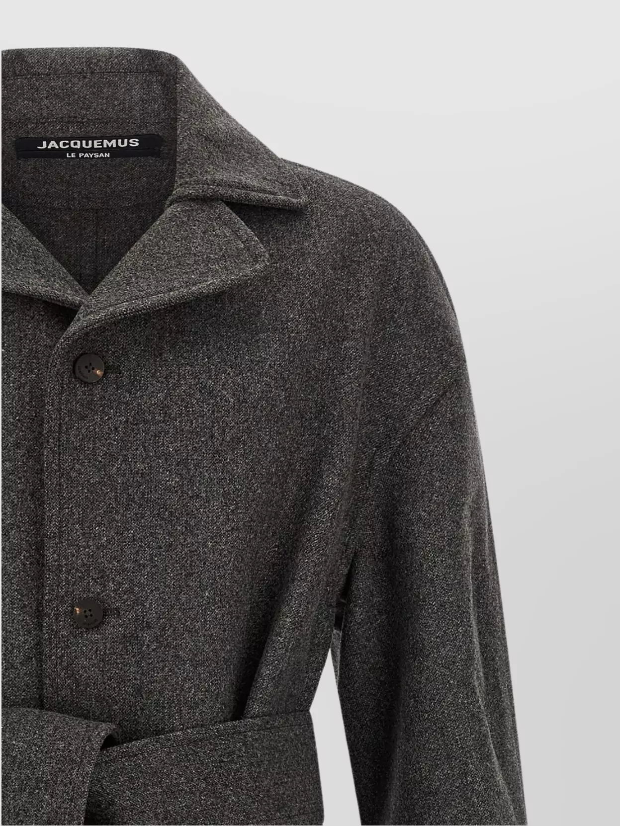 Jacquemus City Coat Belted Waist