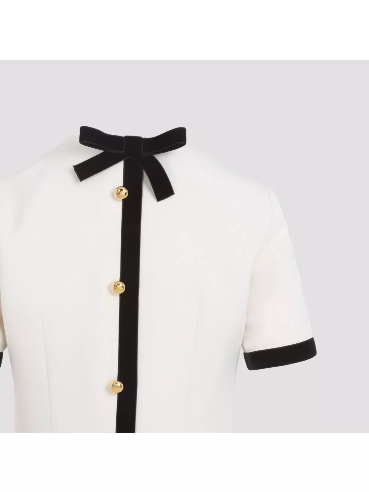 Shop Prada Sable Mini Dress A-line Design In White