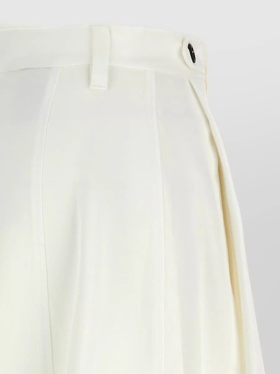 Brunello Cucinelli Tailored Skirt High Waist Midi Pleated
