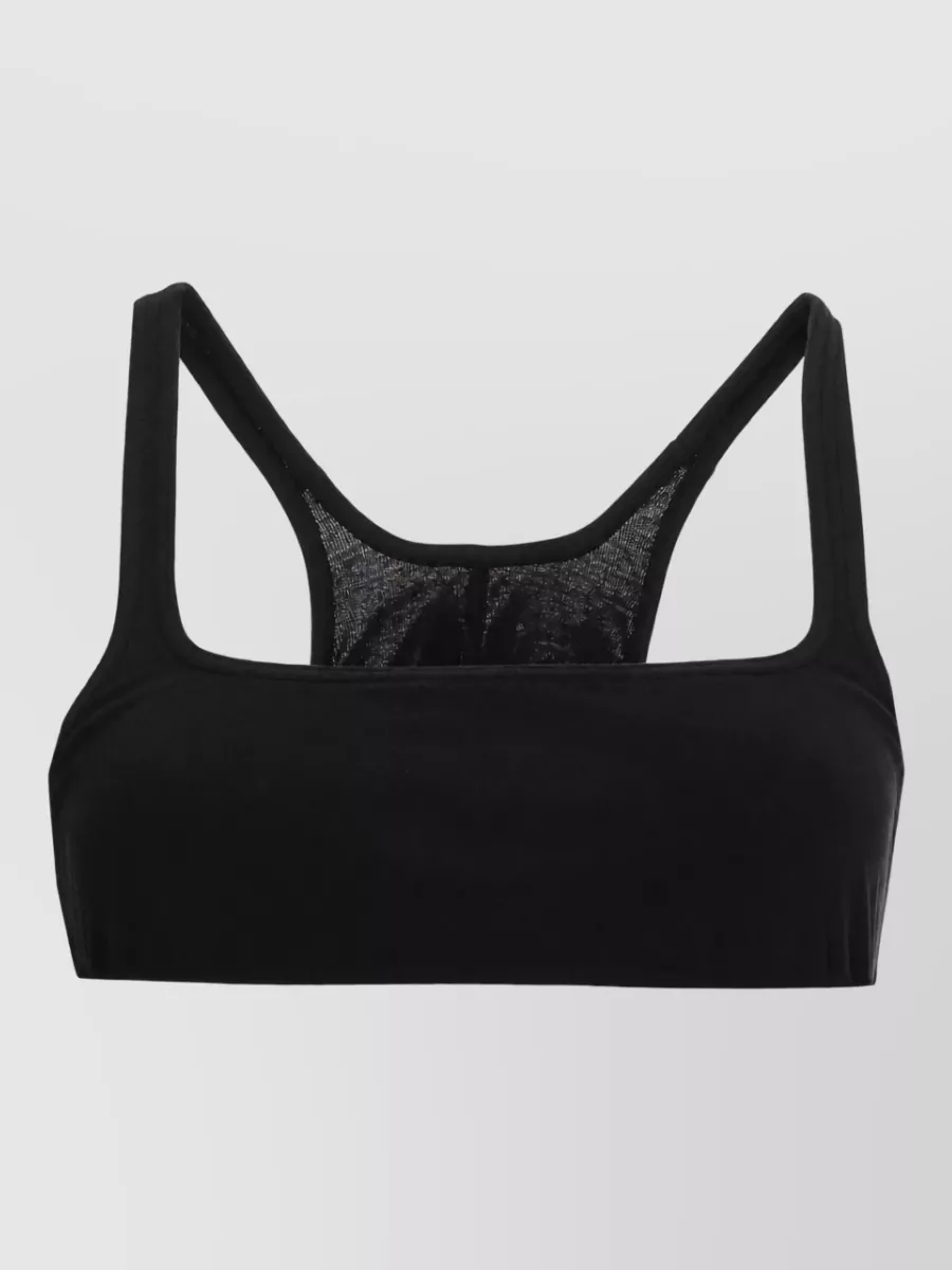 Rick Owens Drkshdw Cotton Bra Top
