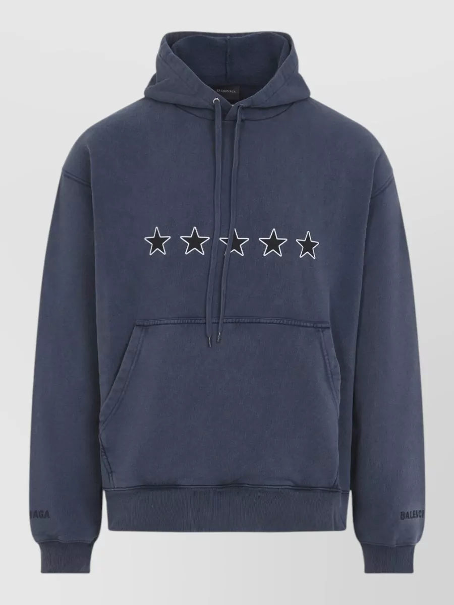 Balenciaga cotton oversized hoodie