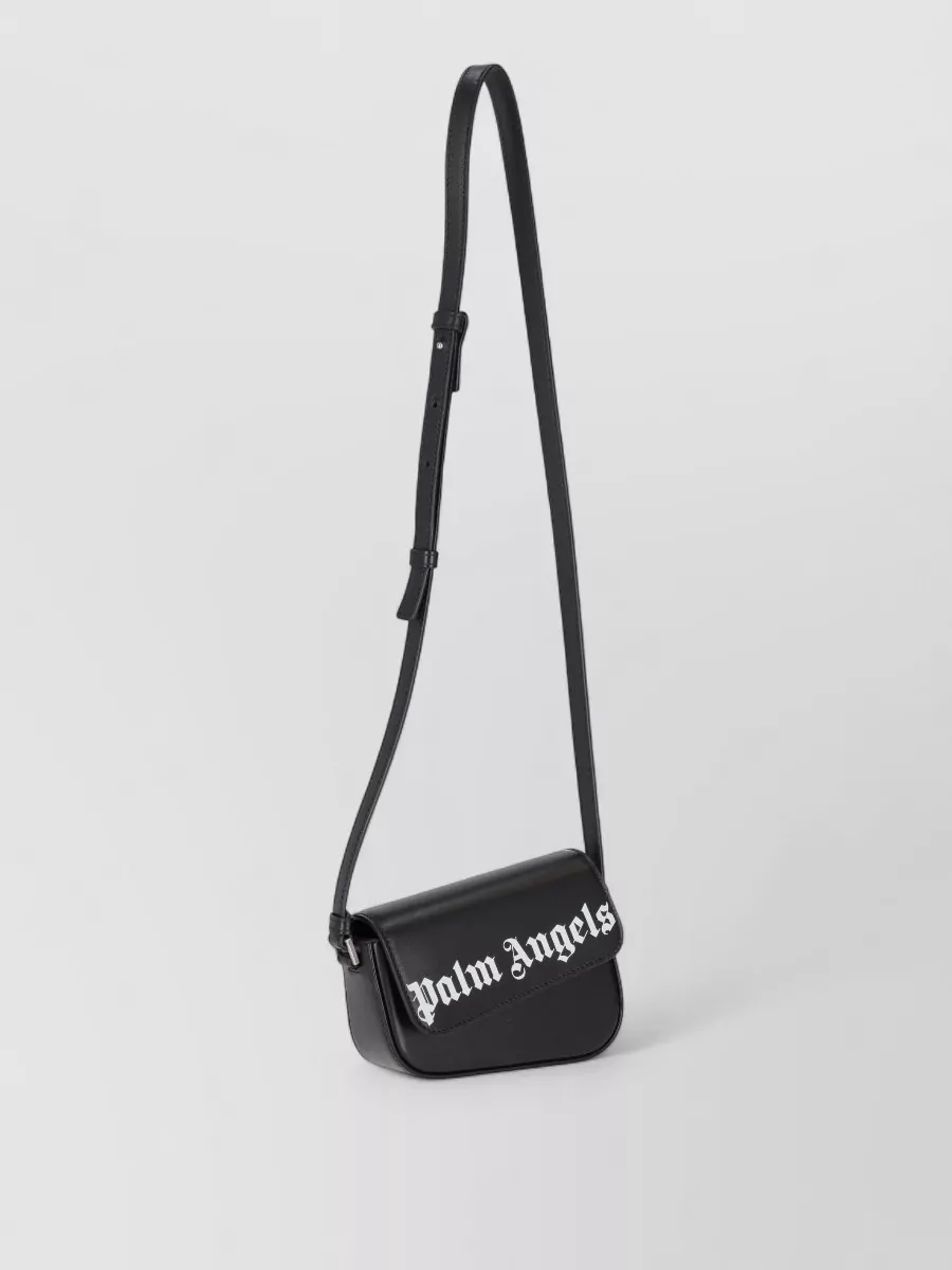 Palm Angels Crash Leather Cross-Body Bag