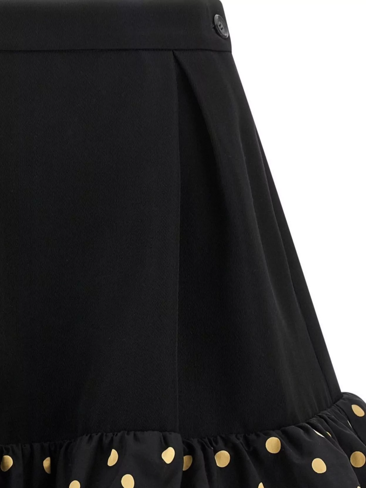 Moschino High-Waisted Skirt With Polka Dot Design