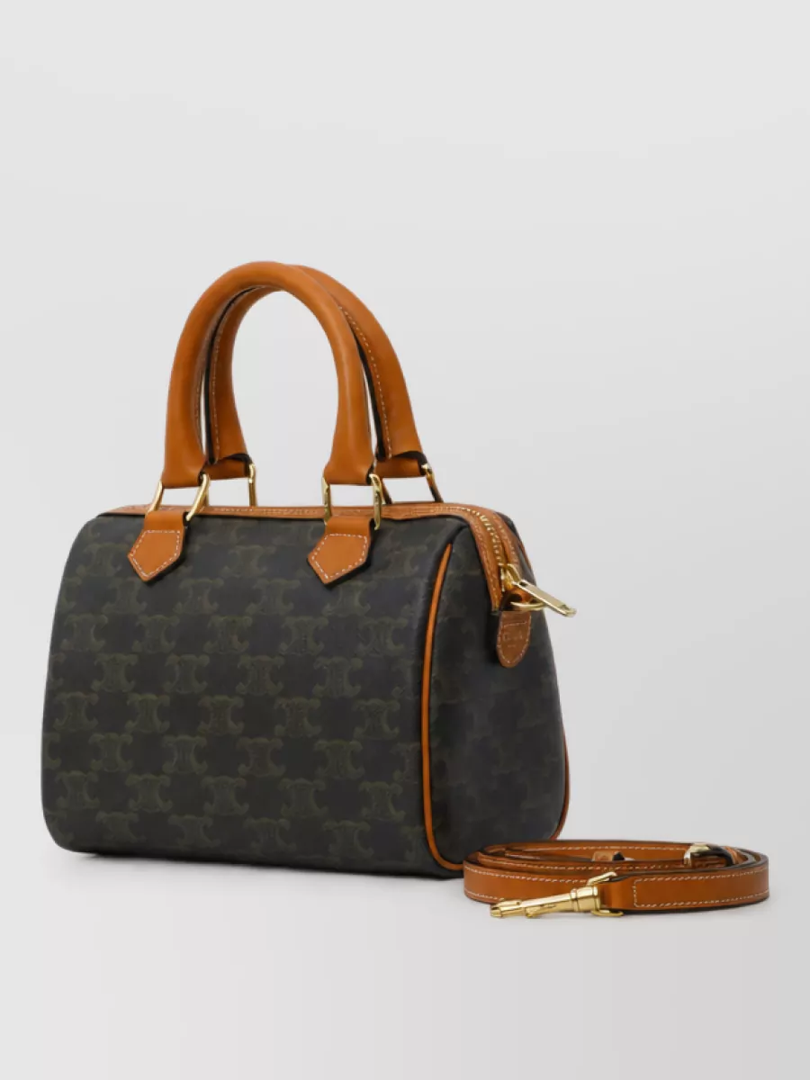 Celine alphabet print clutch bag