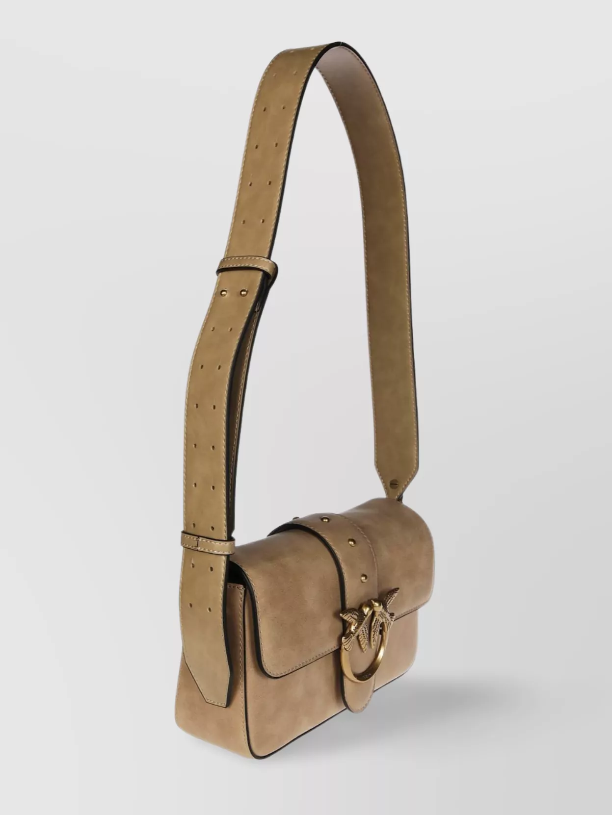 Pinko Love Bag One Mini Leather Shoulder Bag
