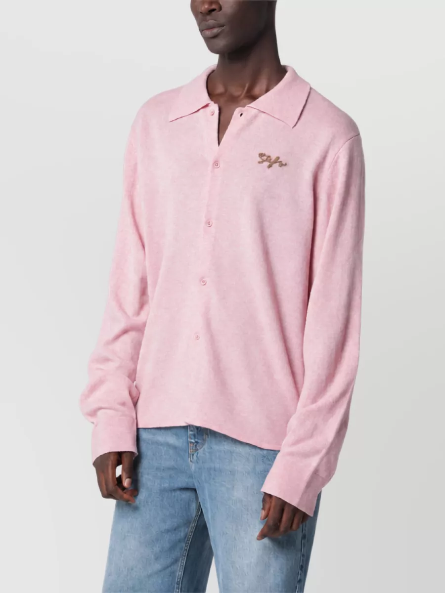 Séfr knitted polo shirt