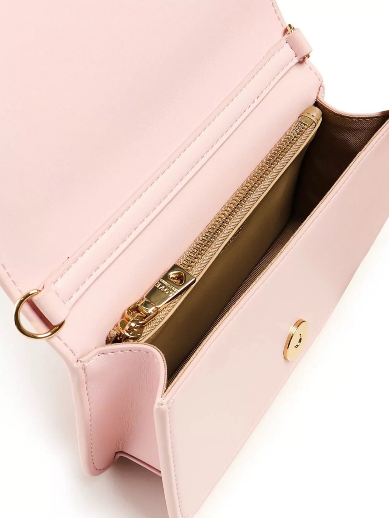Love Moschino Heart Chain Wallet With Removable Strap