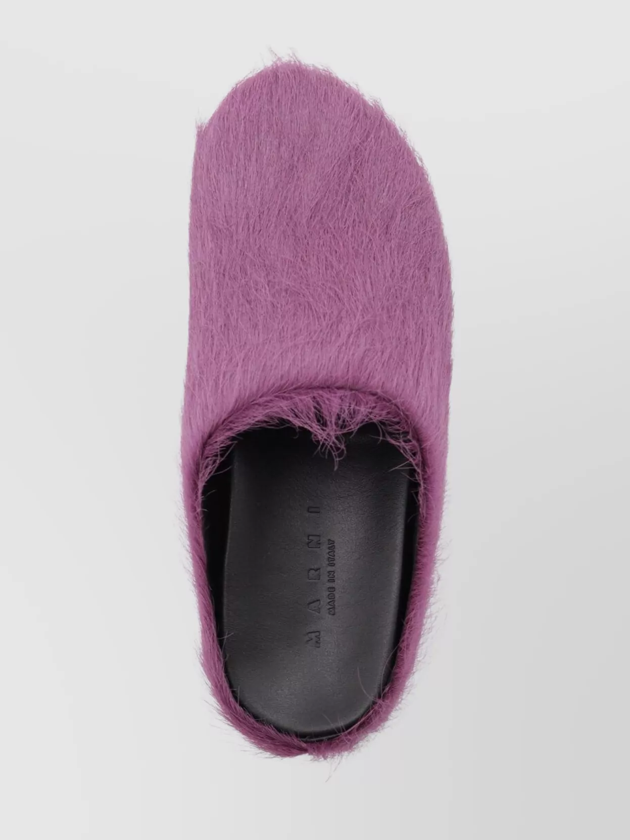 Marni Faux Fur Heel Slippers