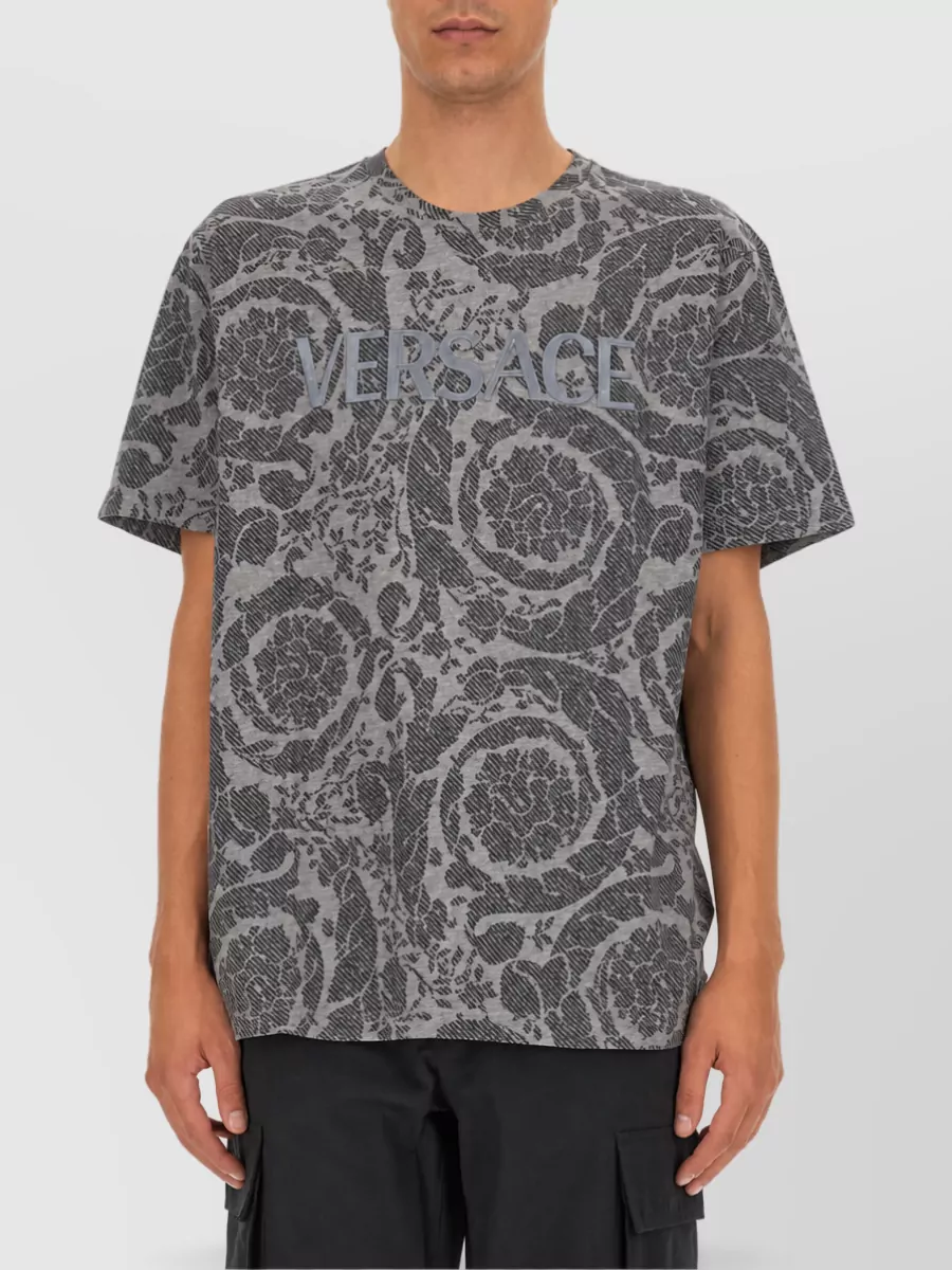 Versace Logo Print T-Shirt