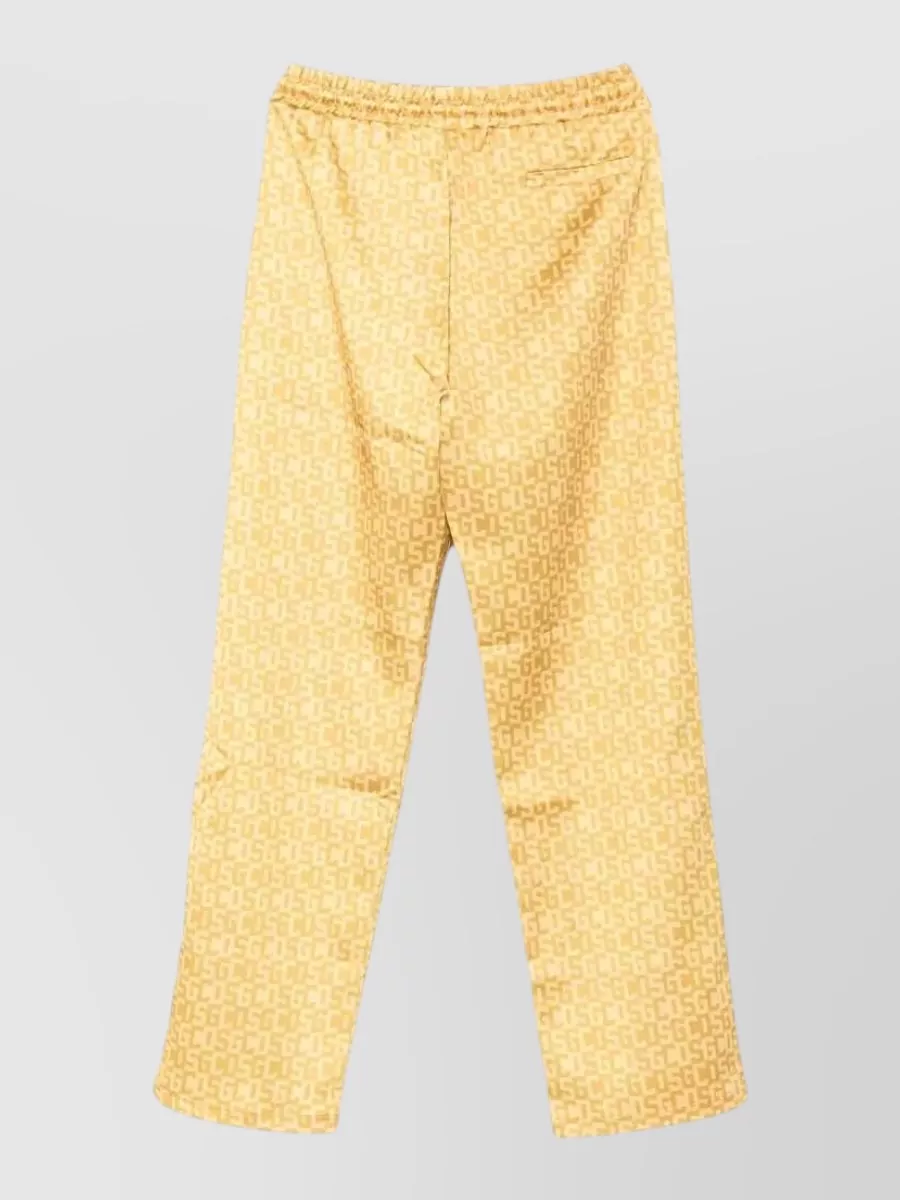 Gcds Logo-Print Straight-Leg Track Pants