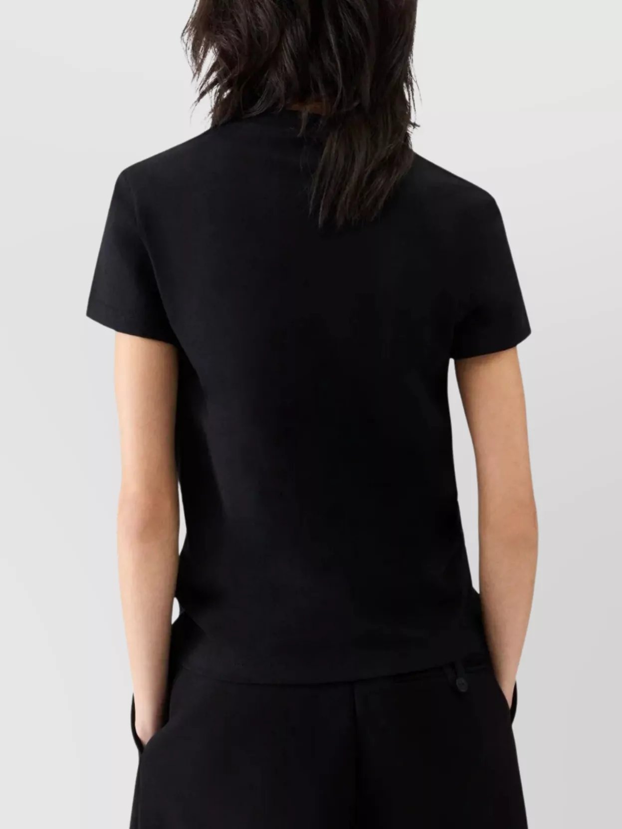 Jacquemus Black The Gros Grain Short-sleeve T-shirt In Black
