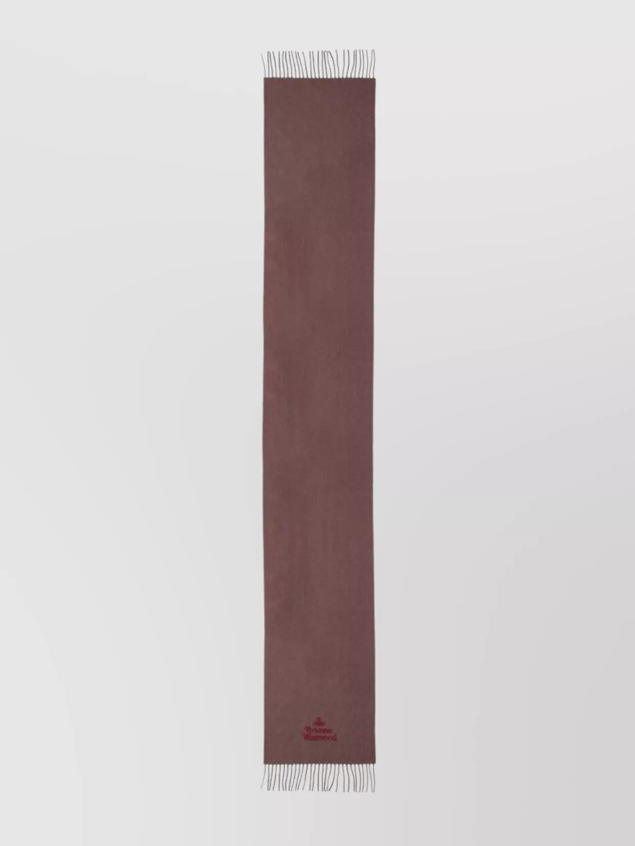 Vivienne Westwood Soft Wool Scarf Fringed Ends