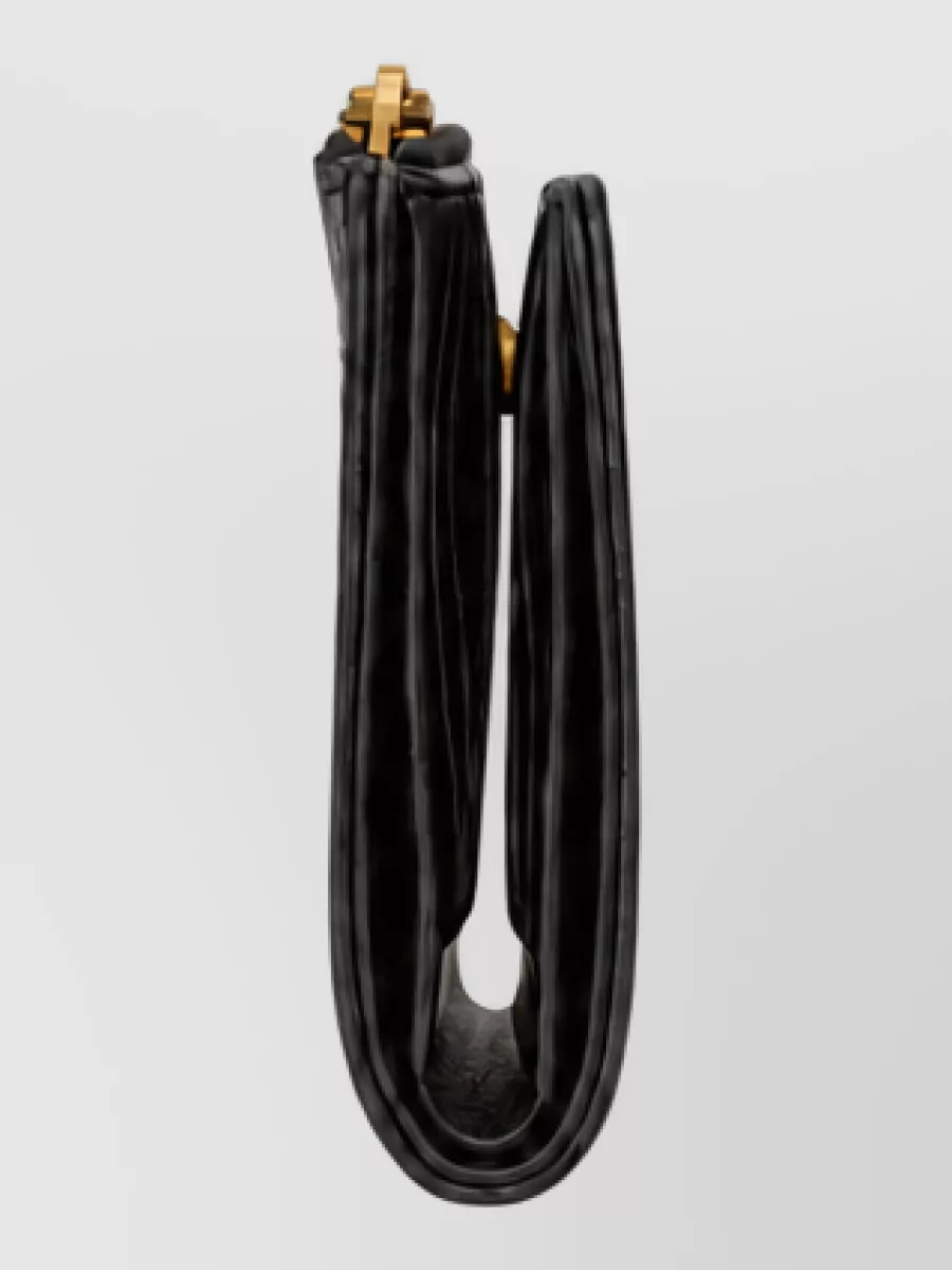 Saint Laurent Calfskin Leather Keyring
