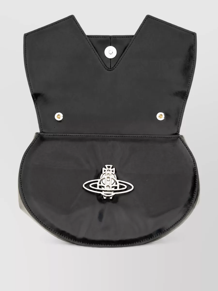 Vivienne Westwood Na Leather Clutch Bag