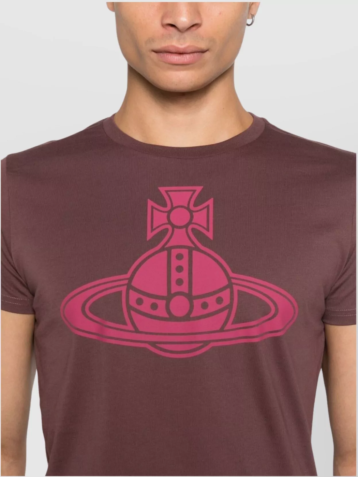 Vivienne Westwood Graphic Orb Print Short Sleeve T-Shirt