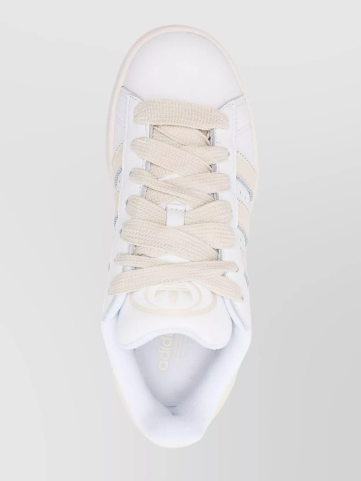 Adidas Originals Campus Sneakers With Perforated Silhouette In White