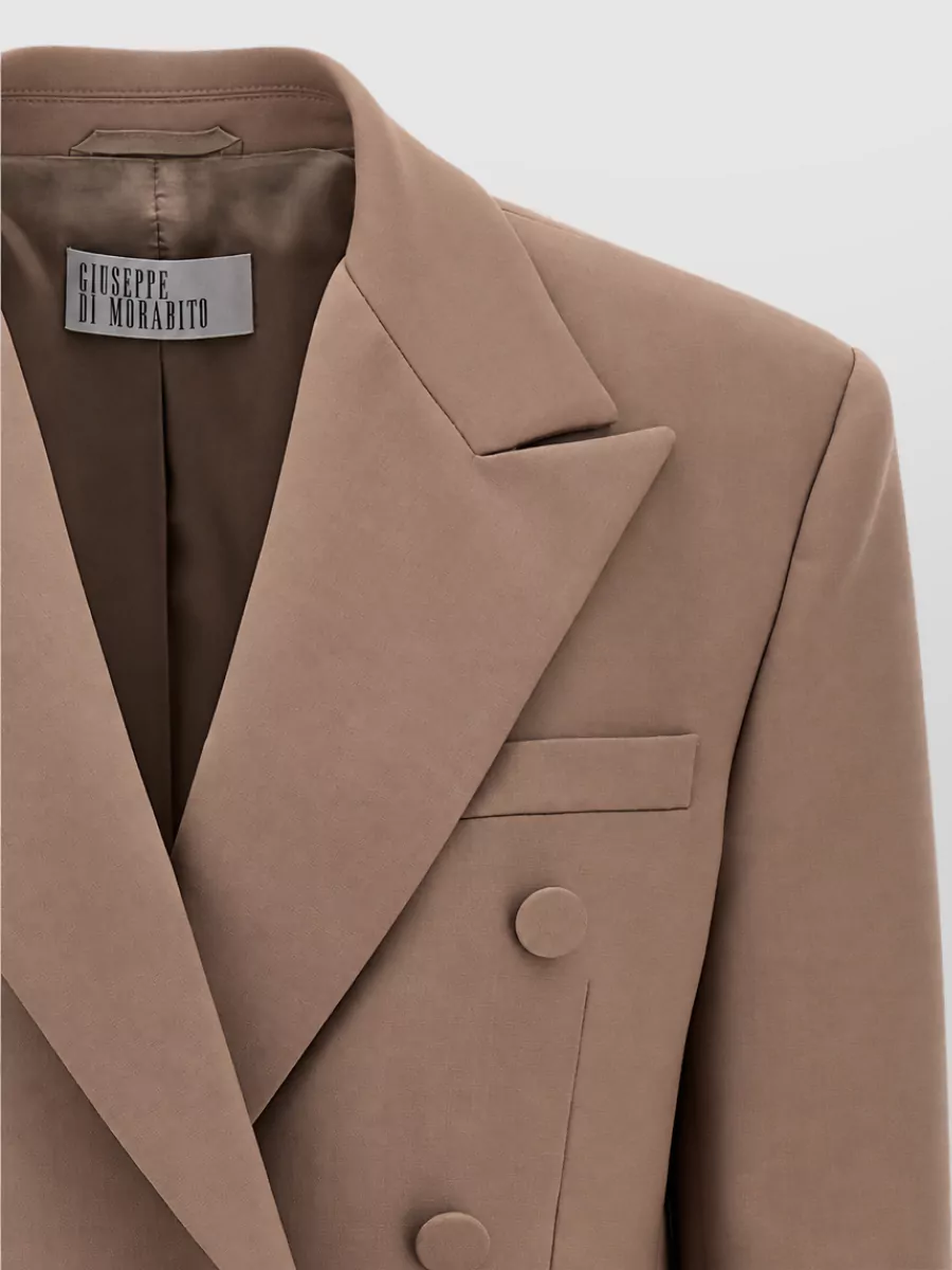 Giuseppe Di Morabito Virgin Wool Double-Breasted Blazer