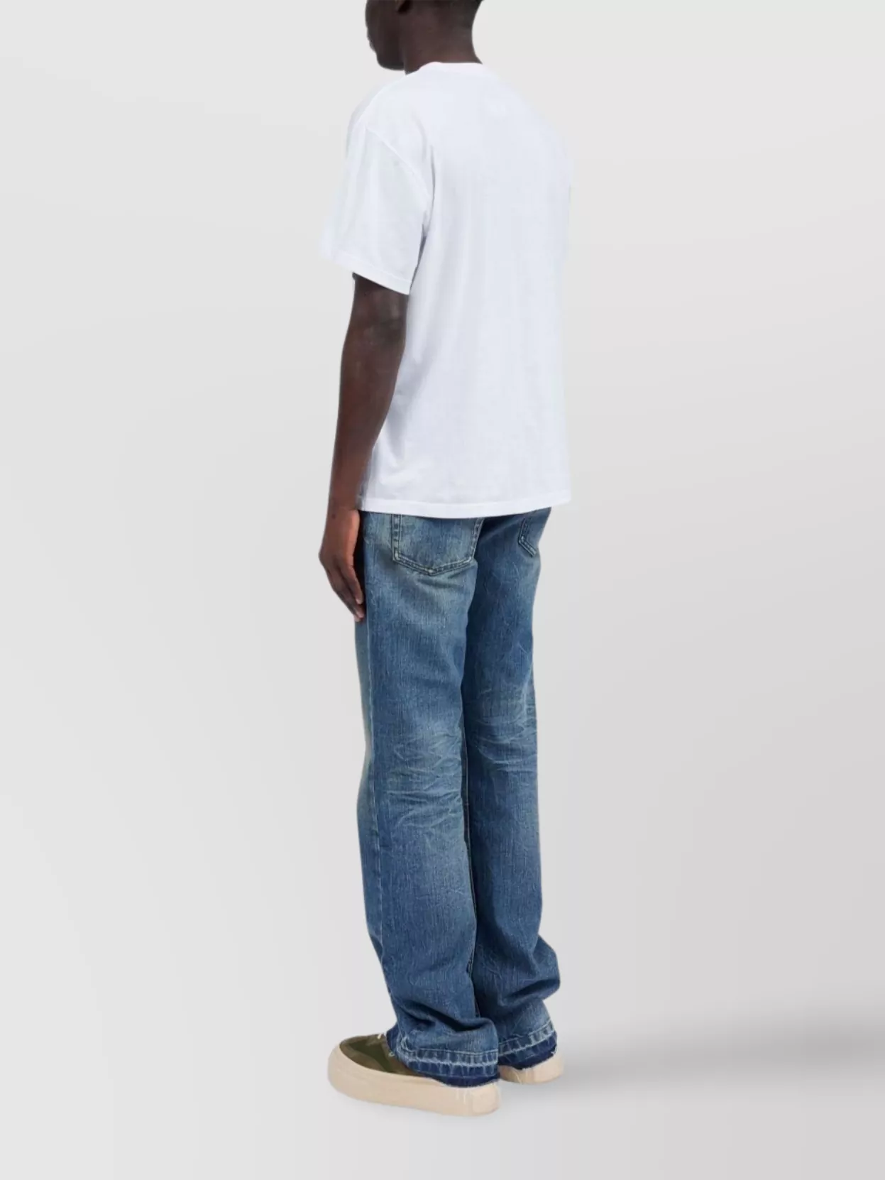 Mm6 Maison Margiela Crew Neck Graphic Print T-Shirt