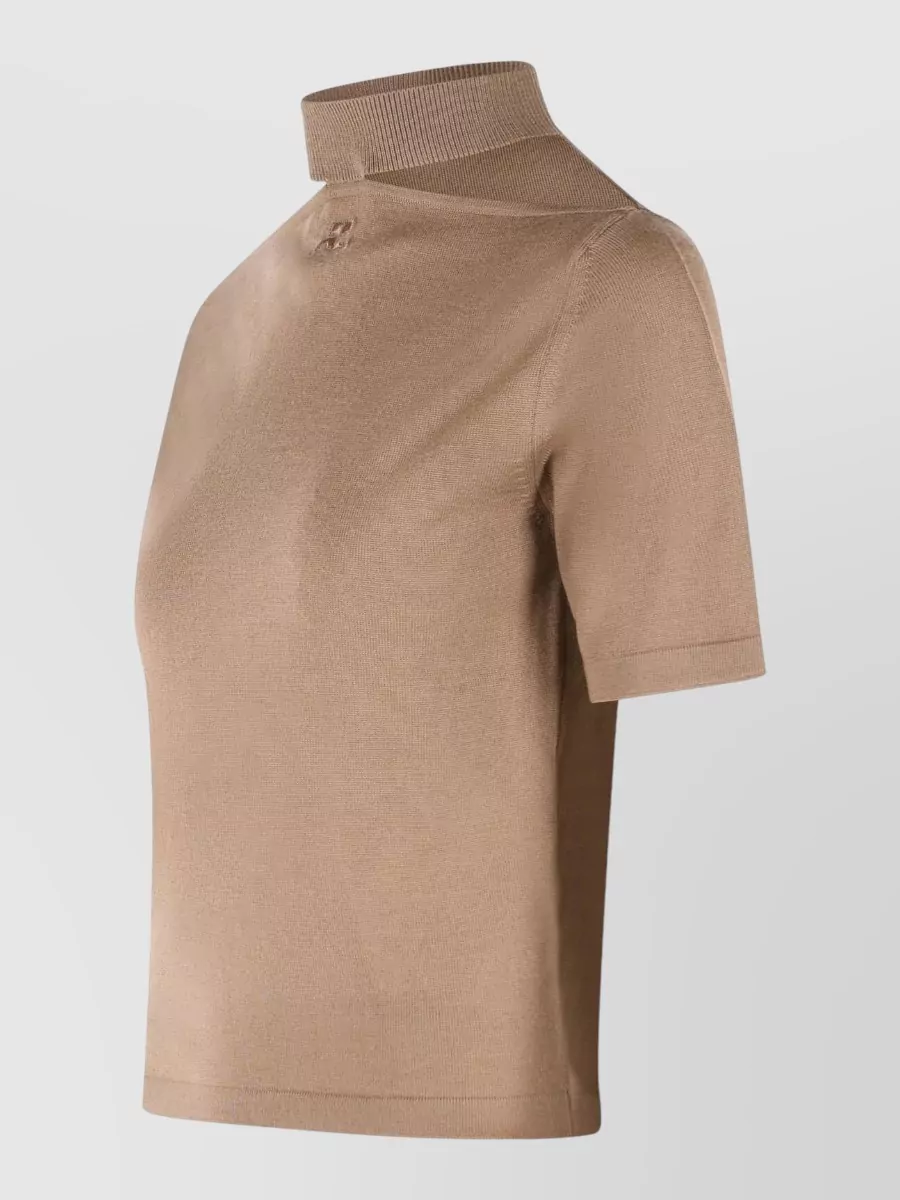 Courrèges Wool Turtleneck Sweater