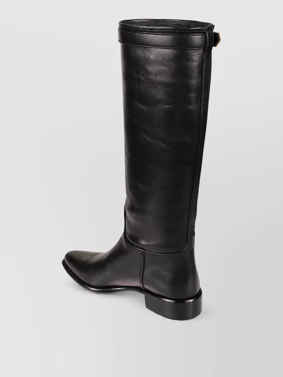 Prada Leather Ankle Boots