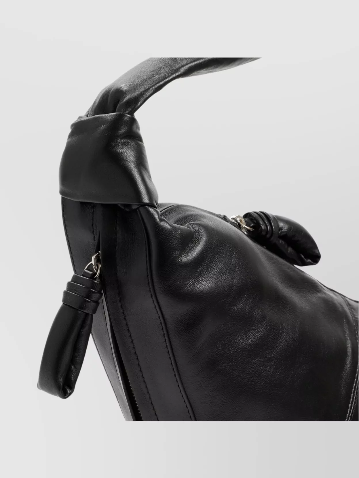 Lemaire Large Soft Shoulder Bag With Knot Detailing