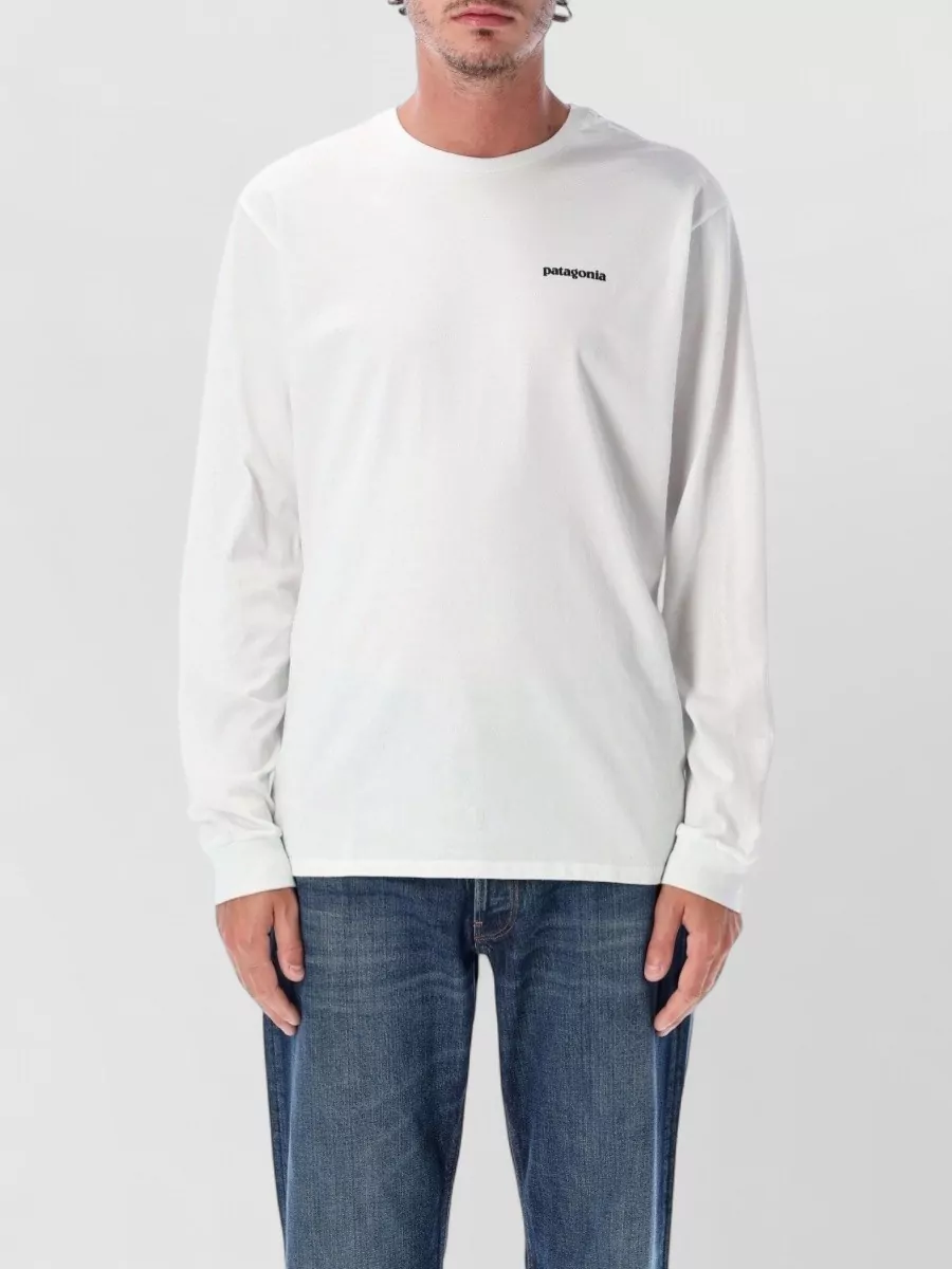 Patagonia logo-print long-sleeve t-shirt