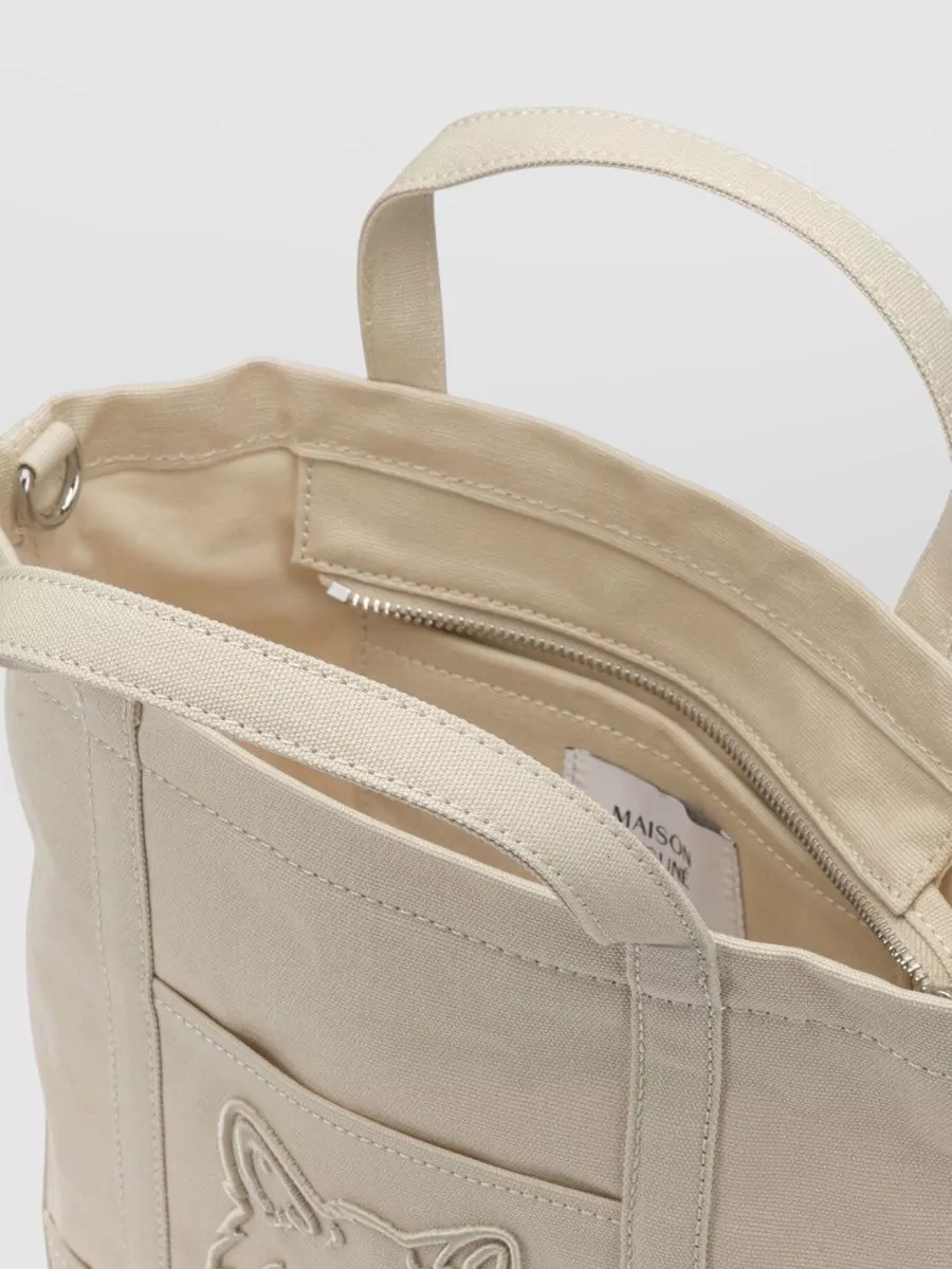 Maison Kitsuné Canvas Tote Bag