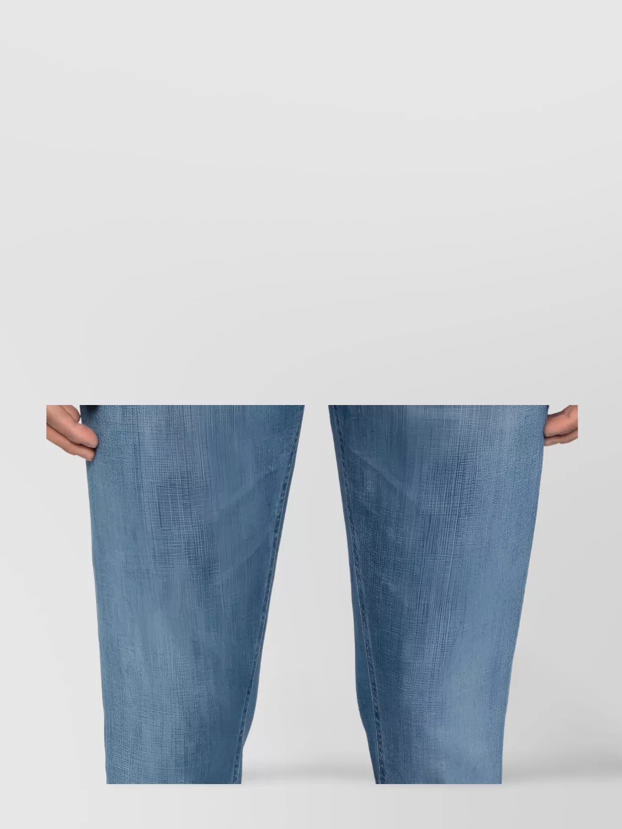 Dondup George Jeans Trousers Rolled Cuffs