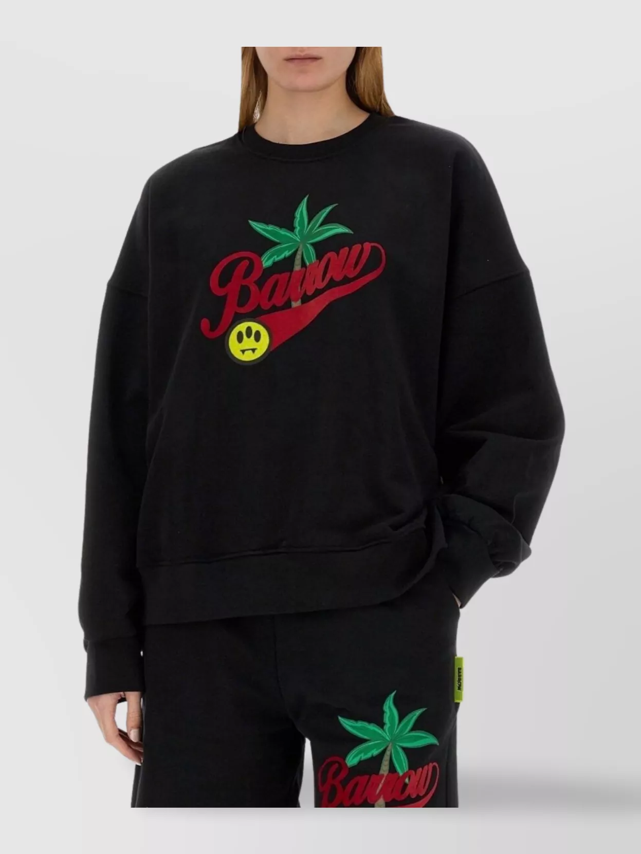 Barrow Logo Crew Neck Sweatshirt