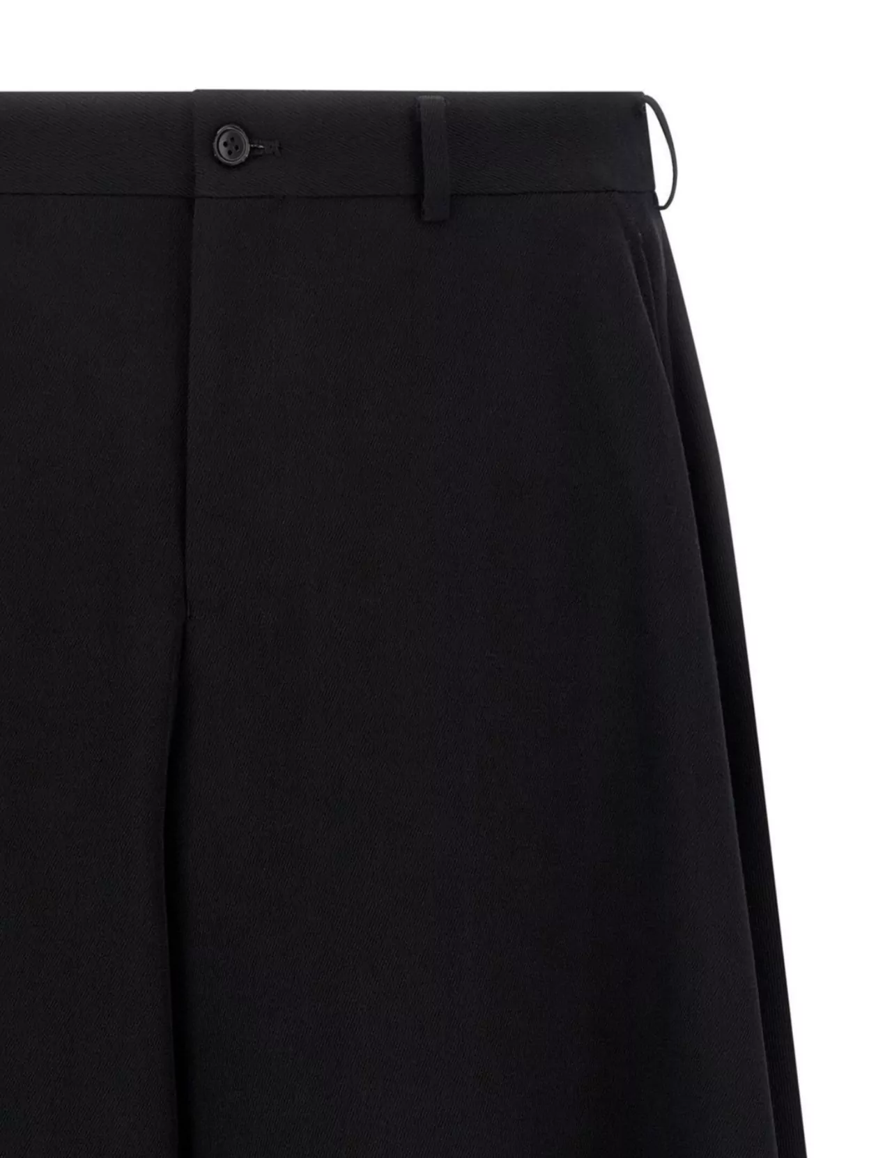 Comme Des Garçons Loose Fit Bermuda Shorts And Pockets