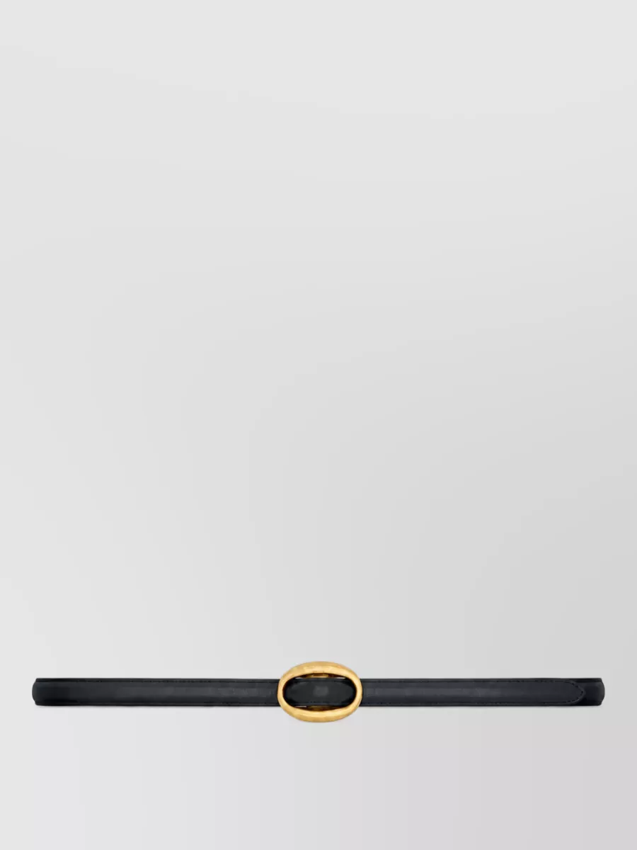 Saint Laurent calfskin leather belt