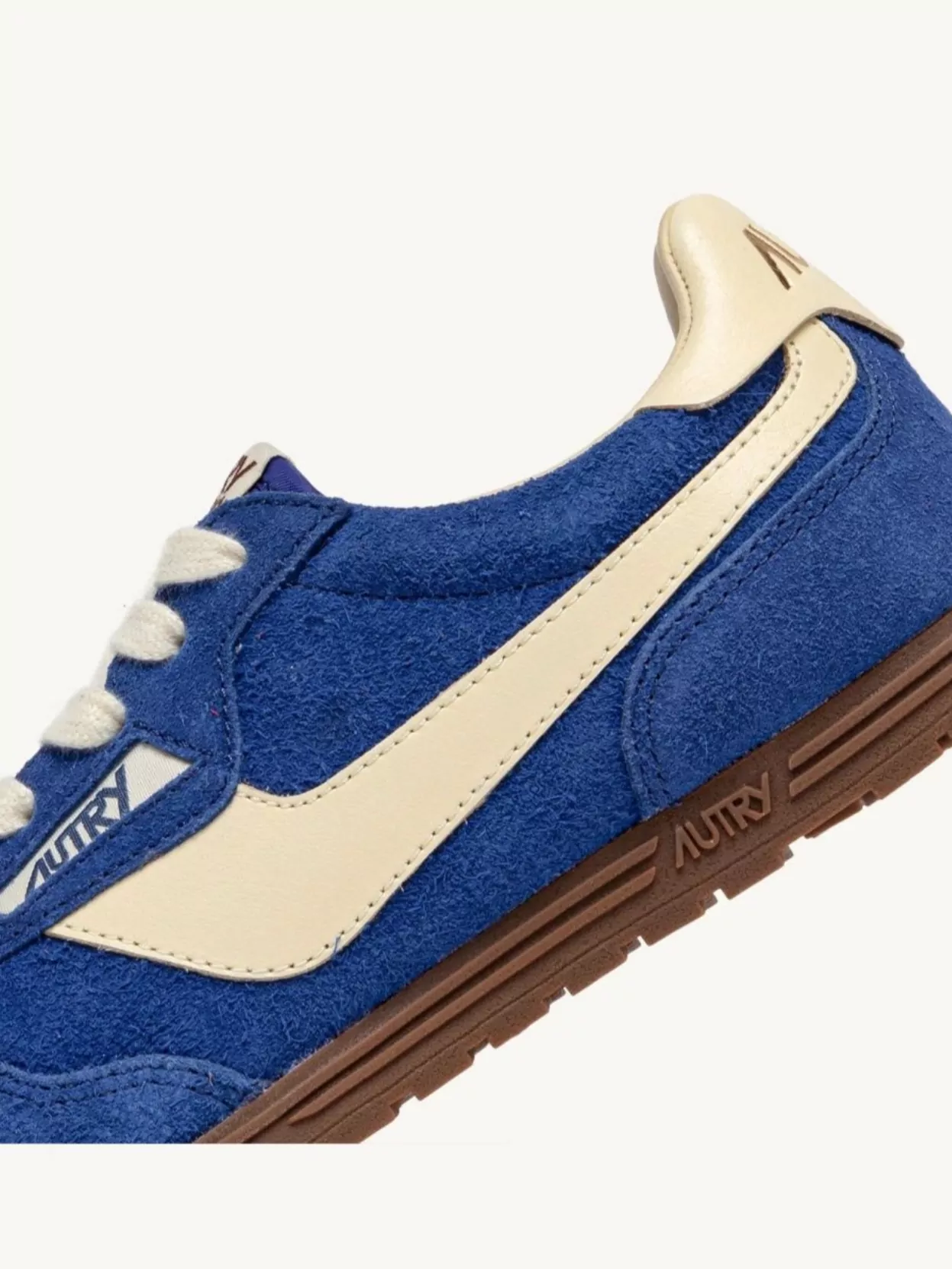 Autry Windspin Low Suede Leather Sneakers