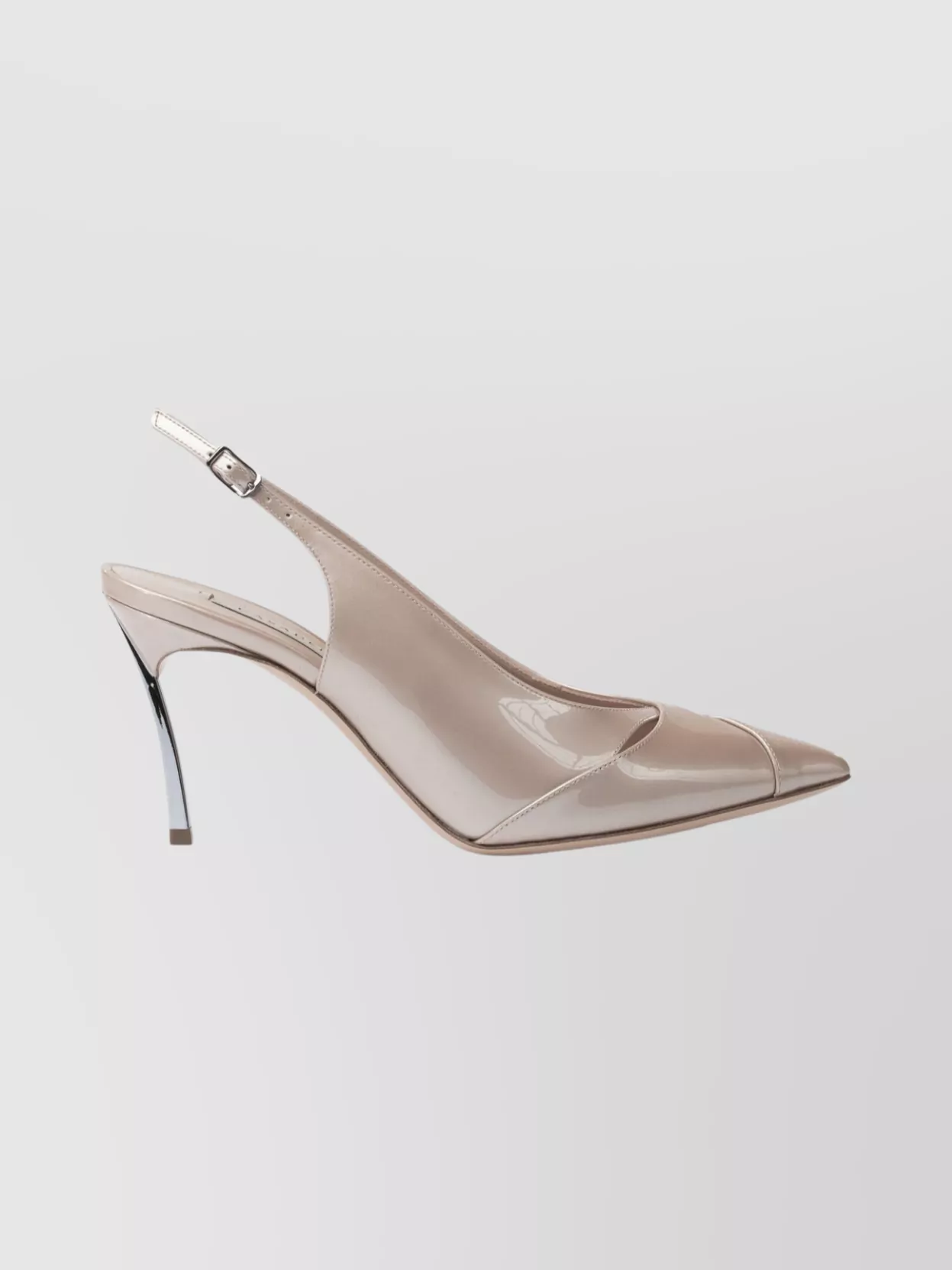 Casadei 80Mm Slingback Buckle Detail