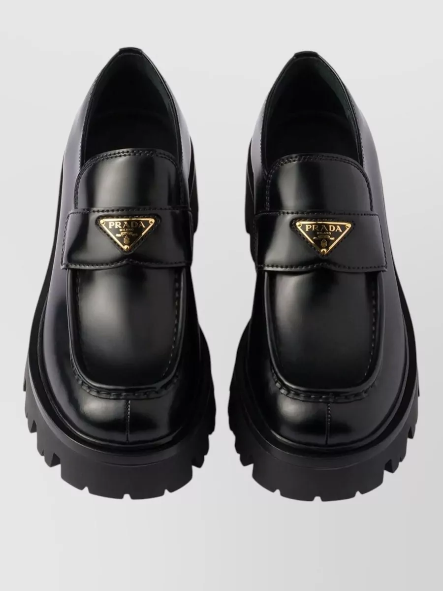 Prada Leather Loafers