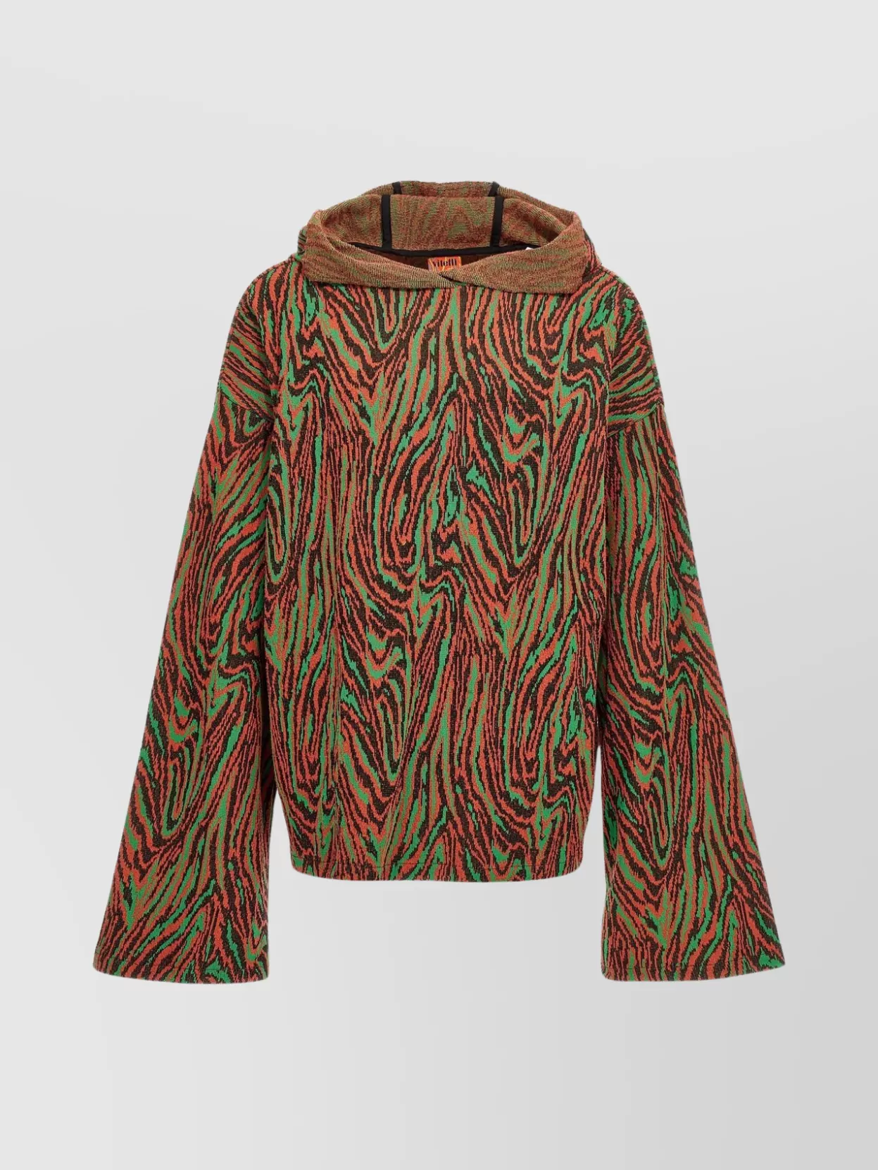 Shop Vitelli Jacquard Flow Hooded Sweater