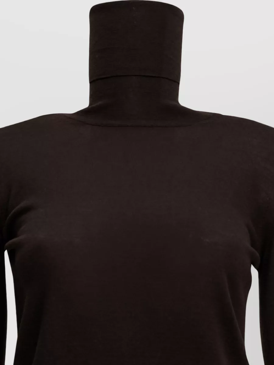 Max Mara Virgin Wool Turtleneck Sweater