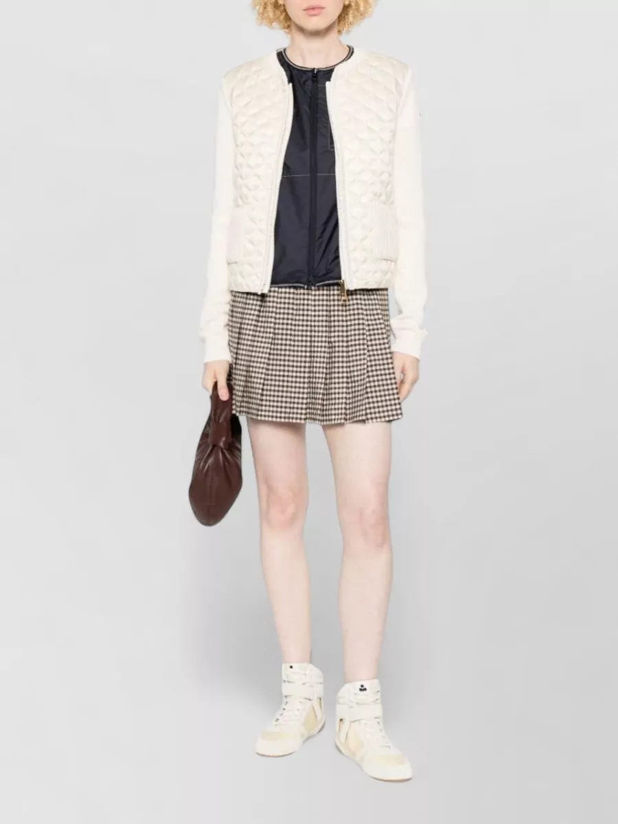 Moncler Quilted Padded Cardigan