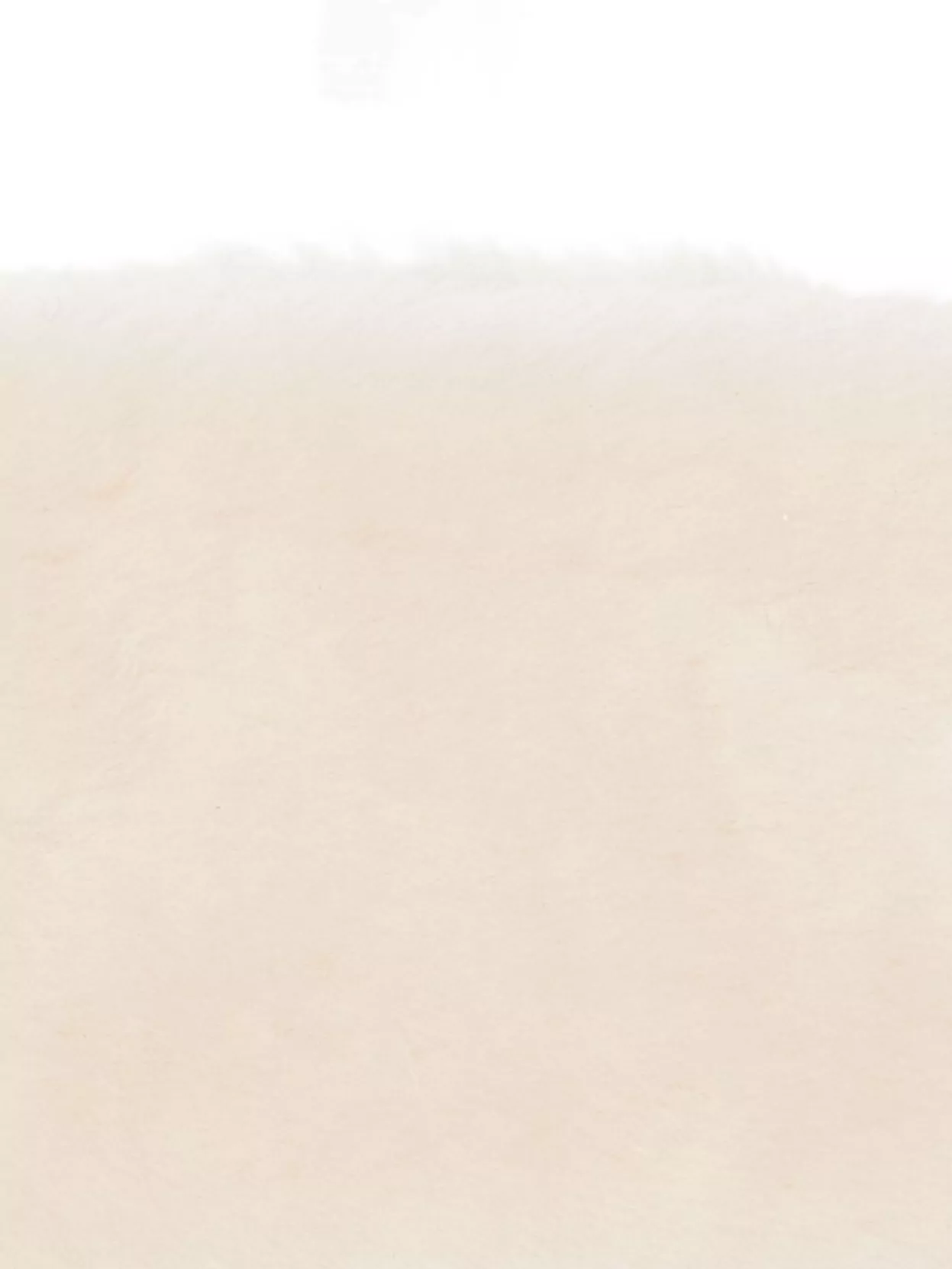 Totême Plush Shearling Wide Headband In Neutral