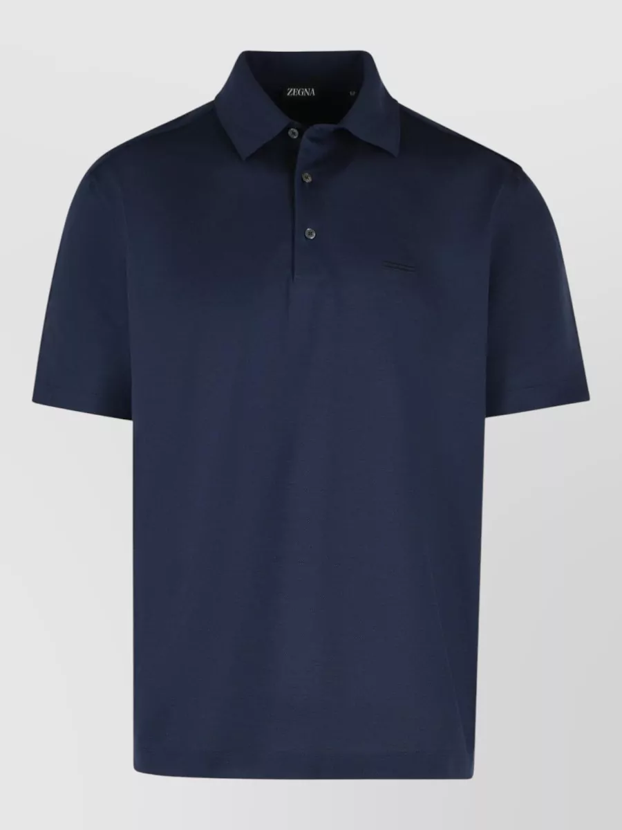 Zegna Cotton polo shirt