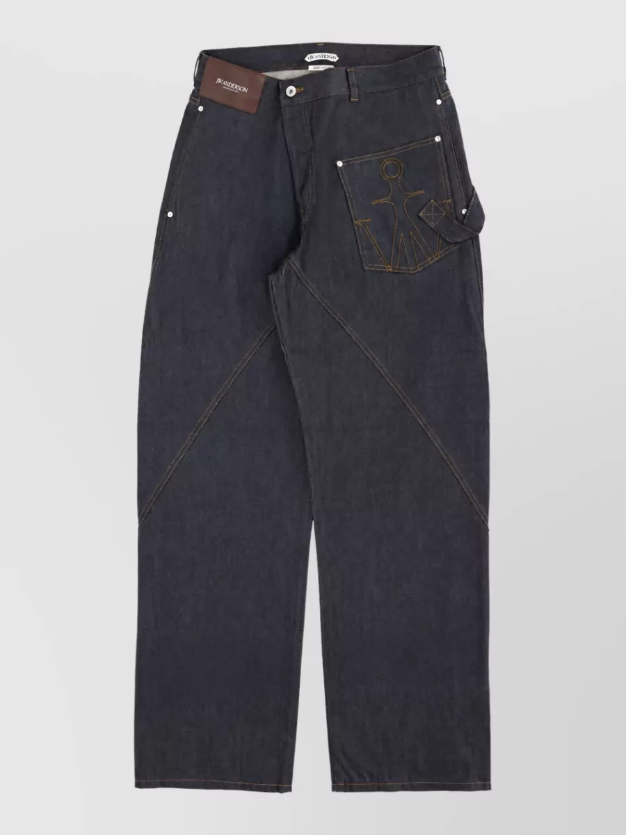 JW Anderson denim straight-leg jeans