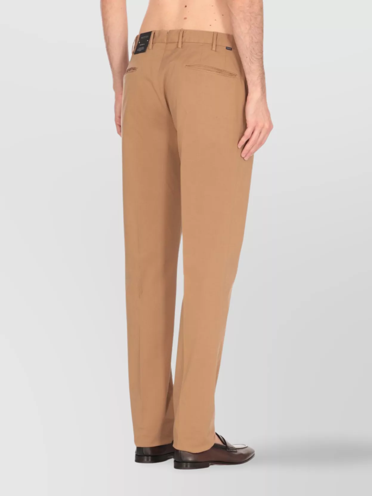 Incotex Straight Slim Fit Trousers In Neutral